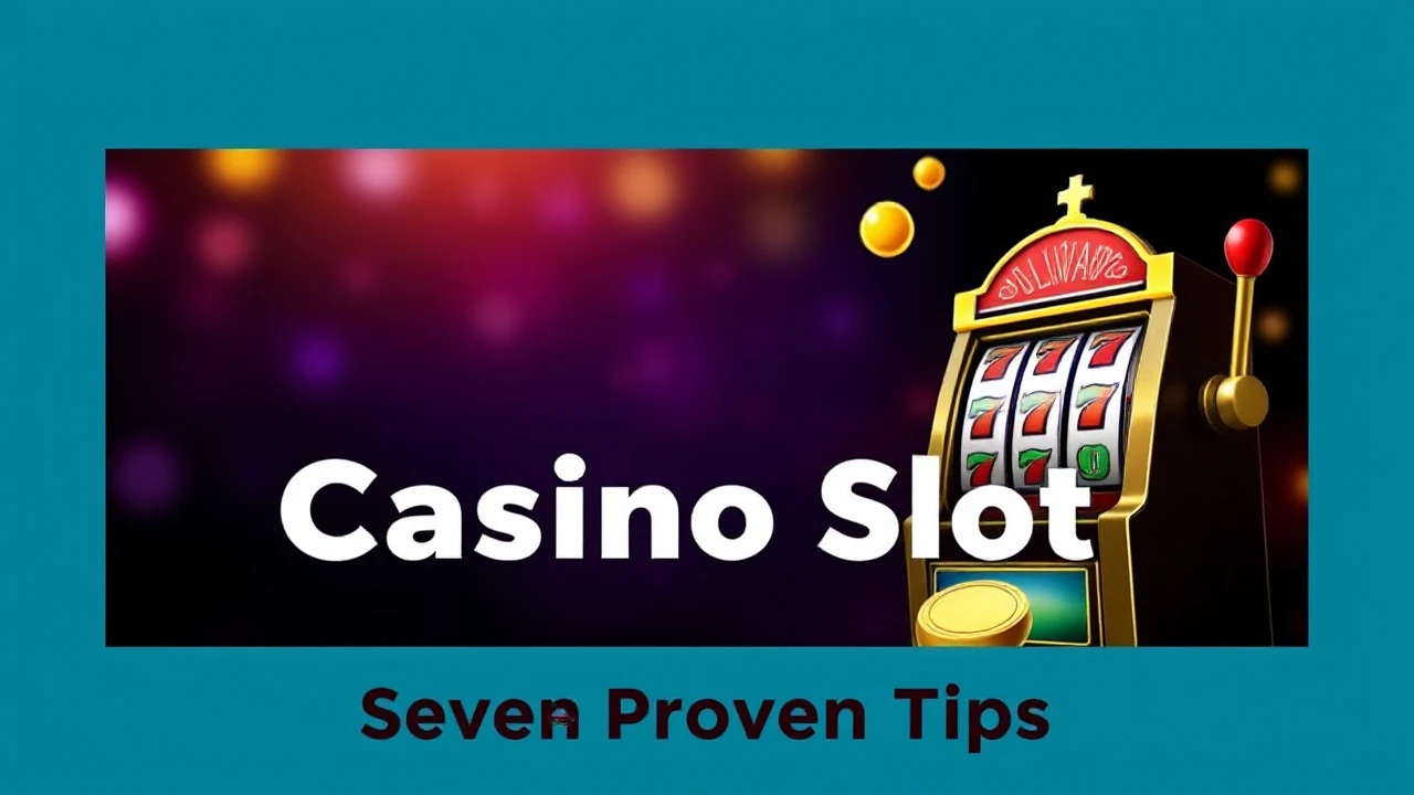 Becoming a Pro at Casino Slots: Seven Proven Tips